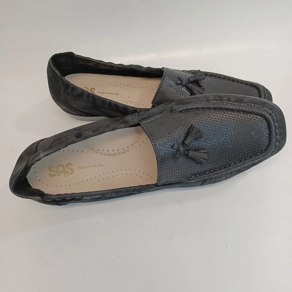 SAS Hope Tassel Loafers Suede Slip On Moccasin Size 9M - Picture 10 of 15